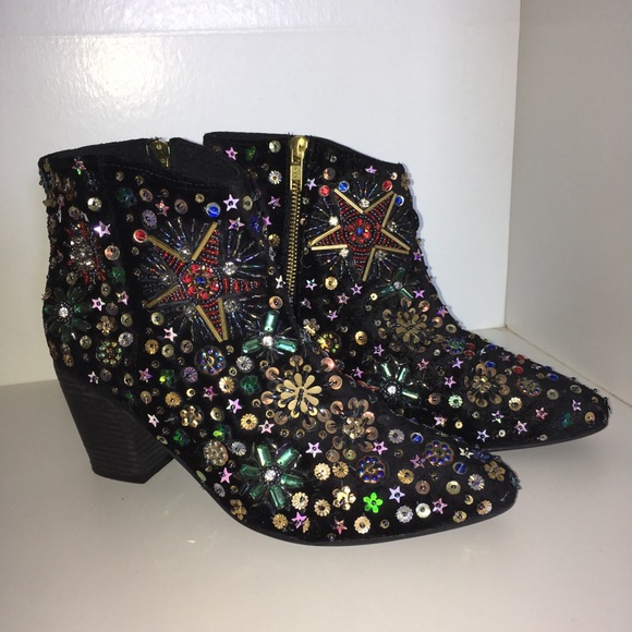 Free People Shoes - Free People Sequined Boots